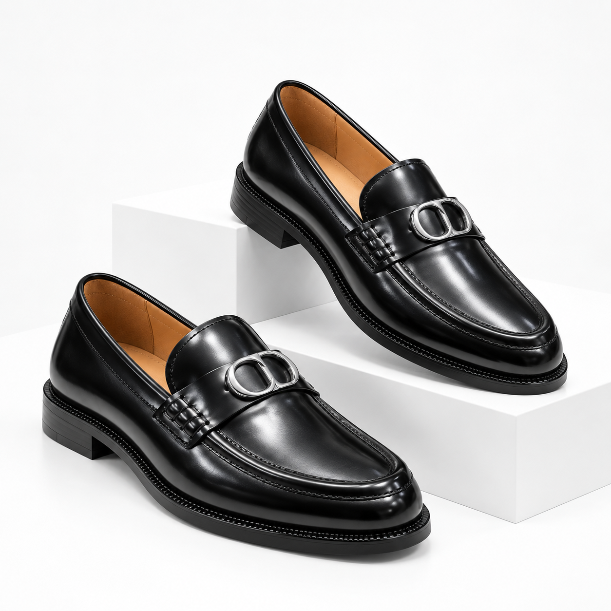 Dior Homme Mocassins en cuir